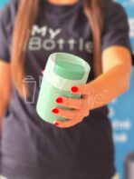 Cestovní hrnek s hygienickým uzávěrem JOSEPH JOSEPH sipp travel mug - zelený 340 ml - Obrázek 4