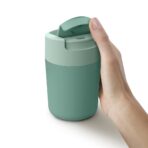 Cestovní hrnek s hygienickým uzávěrem JOSEPH JOSEPH sipp travel mug - zelený 340 ml - Obrázek 3