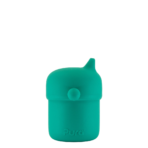 Silikonový hrneček se savičkou PURA my-my - mint 150 ml