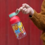 Plastová láhev QUOKKA Kids Tritan Ice With Strap - Happy Quokka 430 ml - Obrázek 3