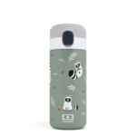 Termohrnek MonBento Pop Graphic Racoon - zelená 360 ml