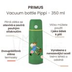 Termo láhev Primus Vacuum bottle Pippi Green - 350 ml - Obrázek 2