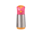 Termoláhev na pití s brčkem b.box - růžová/oranžová 350 ml - Obrázek 3
