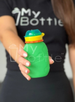 Silikonová kapsička Squeasy Gear zelená 180 ml - Obrázek 3