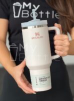 Termohrnek s brčkem  STANLEY The Quencher H2.O FlowState™ Tumbler Rose Quartz - 1180 ml - Obrázek 10