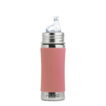 Nerezová láhev s náustkem Pura - rose 325 ml