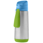 Termoláhev na pití se sportovním náustkem b.box - modrá/zelená 500 ml - Obrázek 4