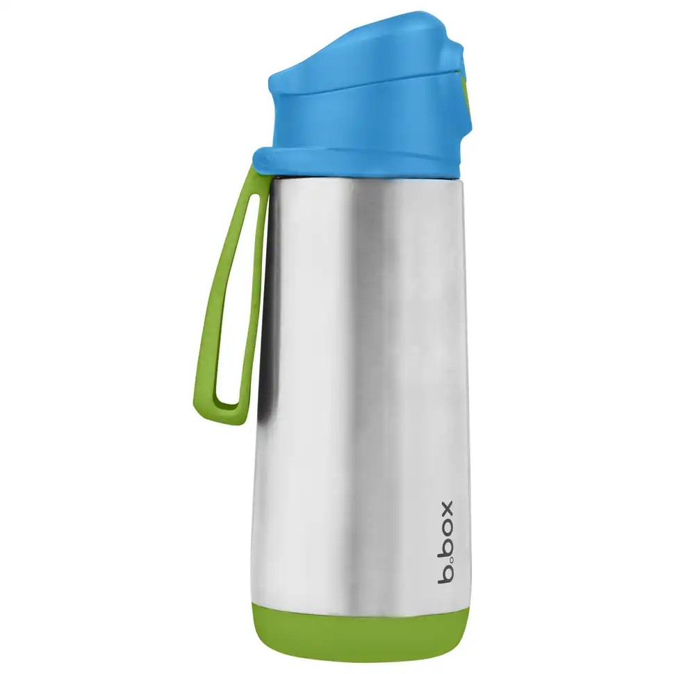cs9pyr8iTermoláhev na pití se sportovním náustkem b.box - modrá/zelená 500 ml Termoláhev na pití se sportovním náustkem b.box - modrá/zelená 500 ml - Obrázek 1