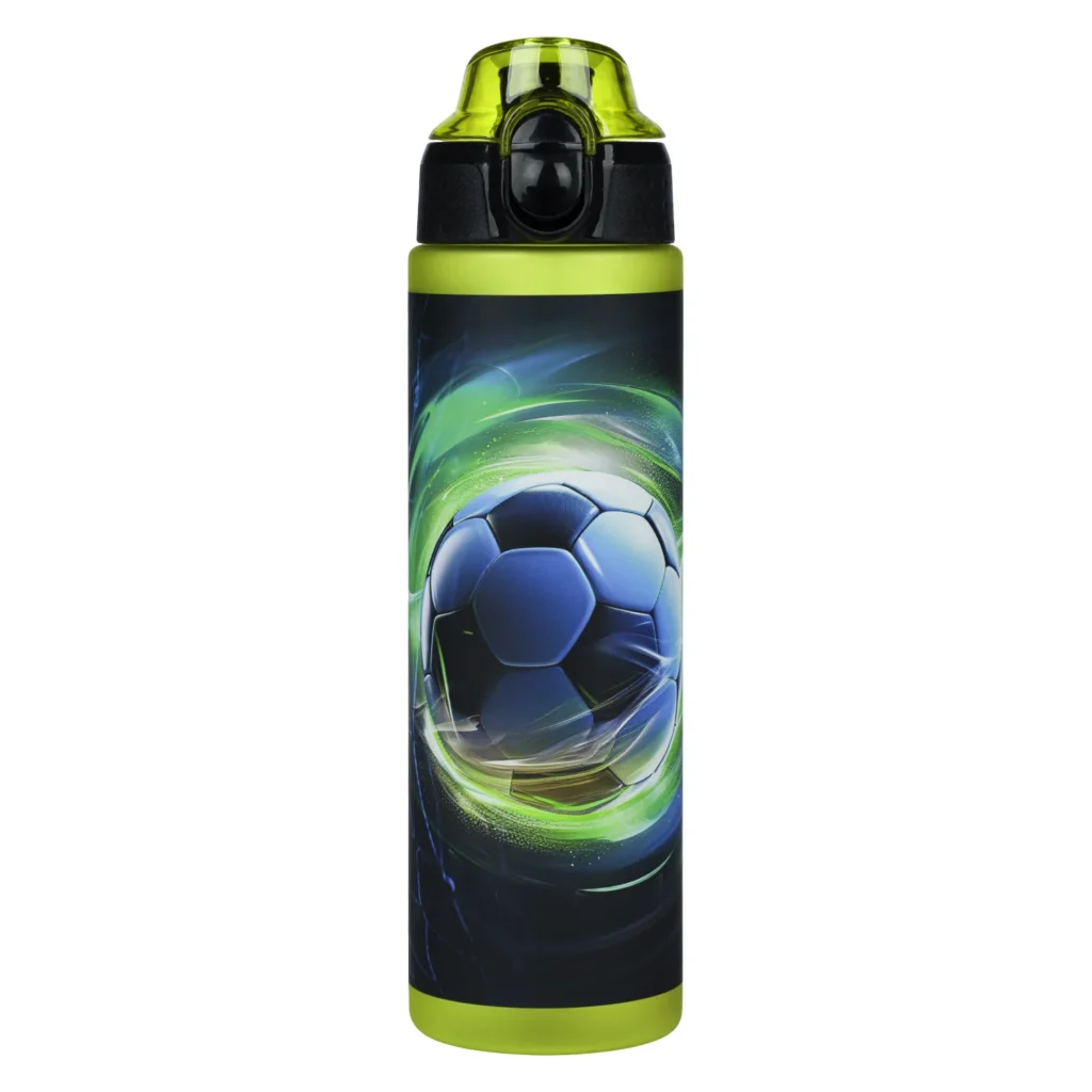 Plastová fľaša do školy Baagl - Futbal 700 ml