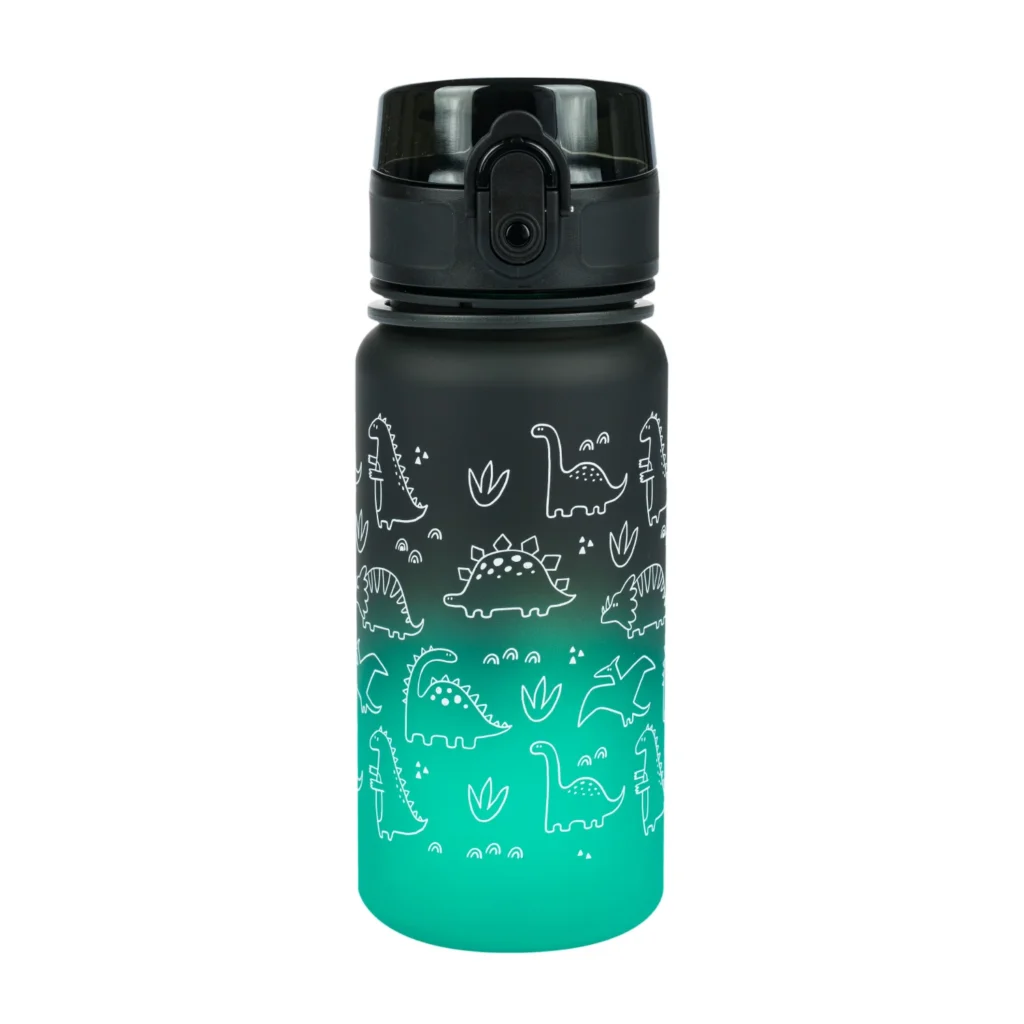 Plastová fľaša do školy Baagl - Gradient Dino 350 ml