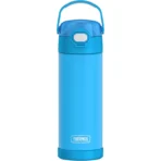 Dětská termoska se sportovním uzávěrem Thermos - neonově modrá 470 ml