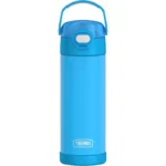 Dětská termoska se sportovním uzávěrem Thermos - neonově modrá 470 ml