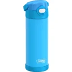 Dětská termoska se sportovním uzávěrem Thermos - neonově modrá 470 ml