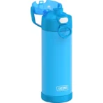 Dětská termoska se sportovním uzávěrem Thermos - neonově modrá 470 ml