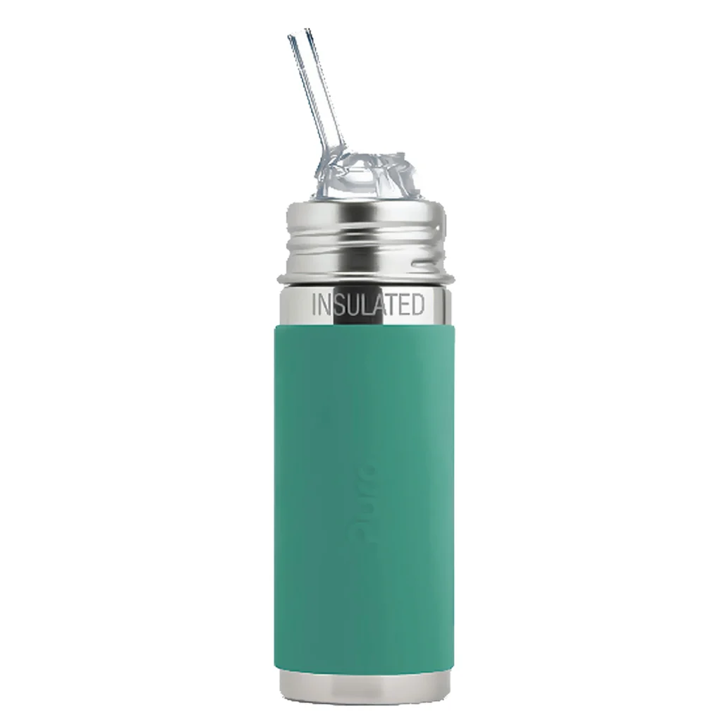 Termoláhev PURA s brčkem pro děti do školy 260 ml - mint