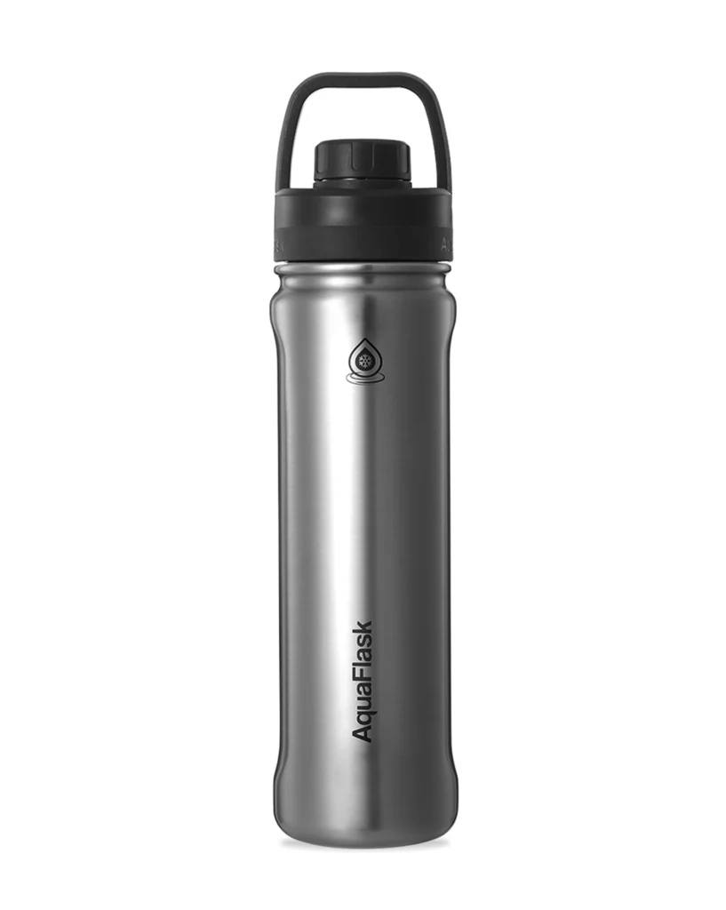 Termoláhev Aquaflask Regular+ - Silver Steel 650 ml