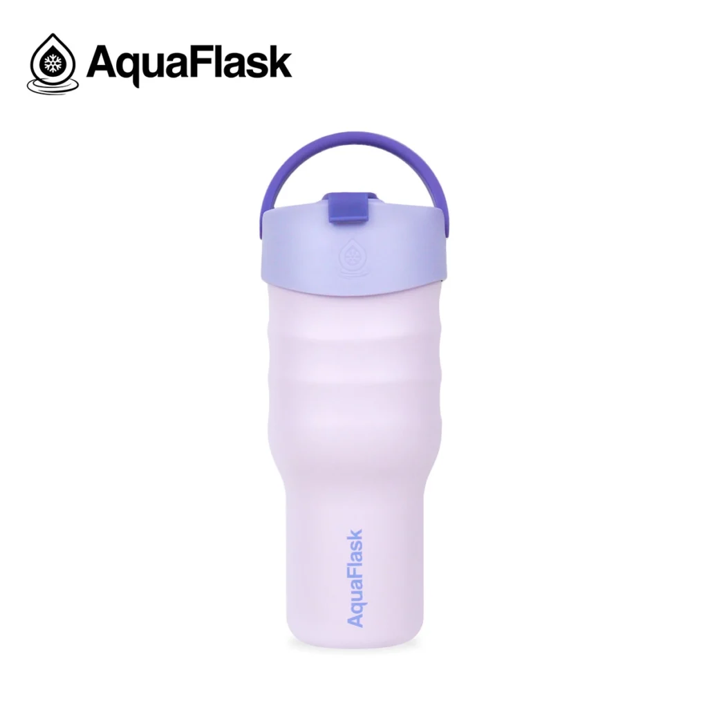 Tumbler AquaFlask s brčkem – Petal Bloom 887 ml